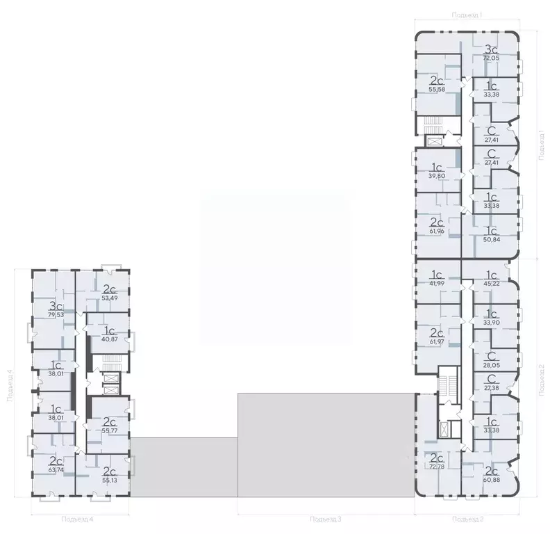 1-к кв. Тюменская область, Тюмень Скандиа.Квартал в Комарово Парк ... - Фото 2