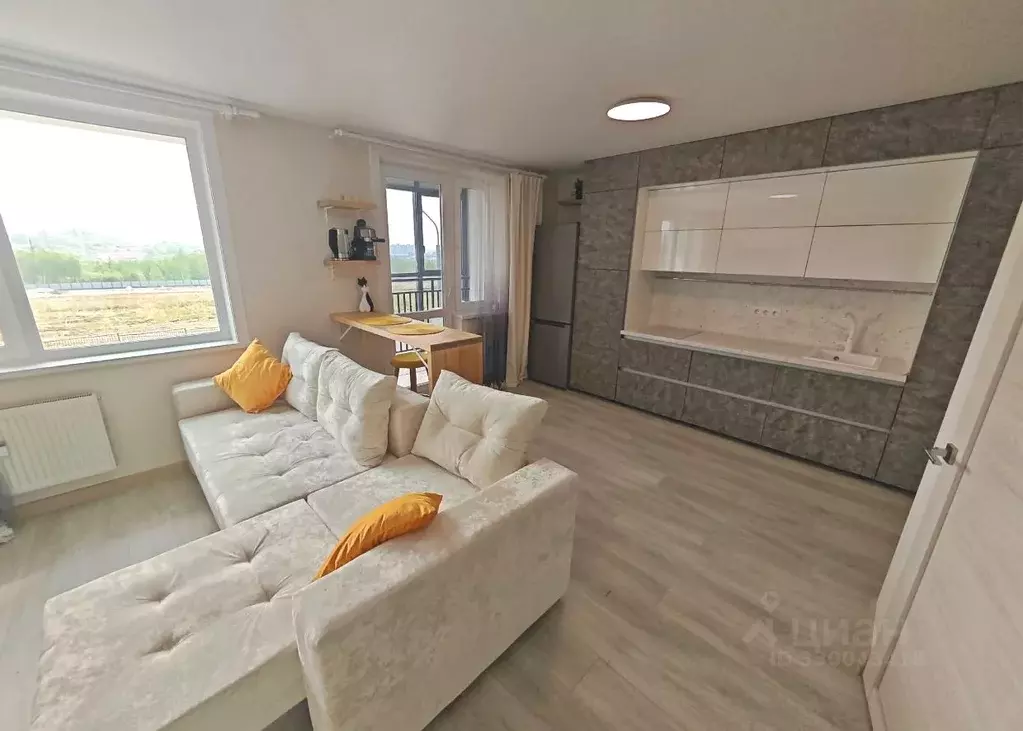Студия Хабаровский край, Хабаровск ул. Бондаря, 19А (32.91 м) - Фото 1