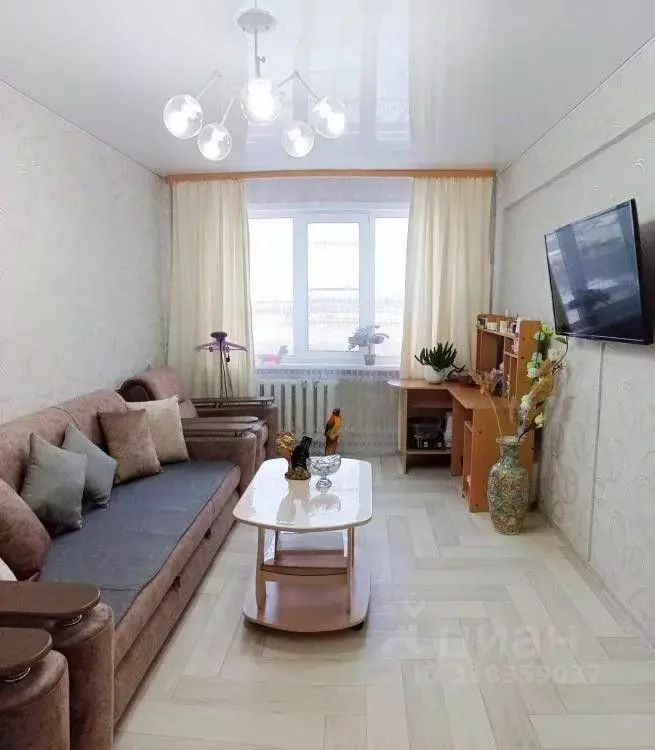 2-к кв. Забайкальский край, Краснокаменск 8-й мкр, 808 (46.9 м) - Фото 0