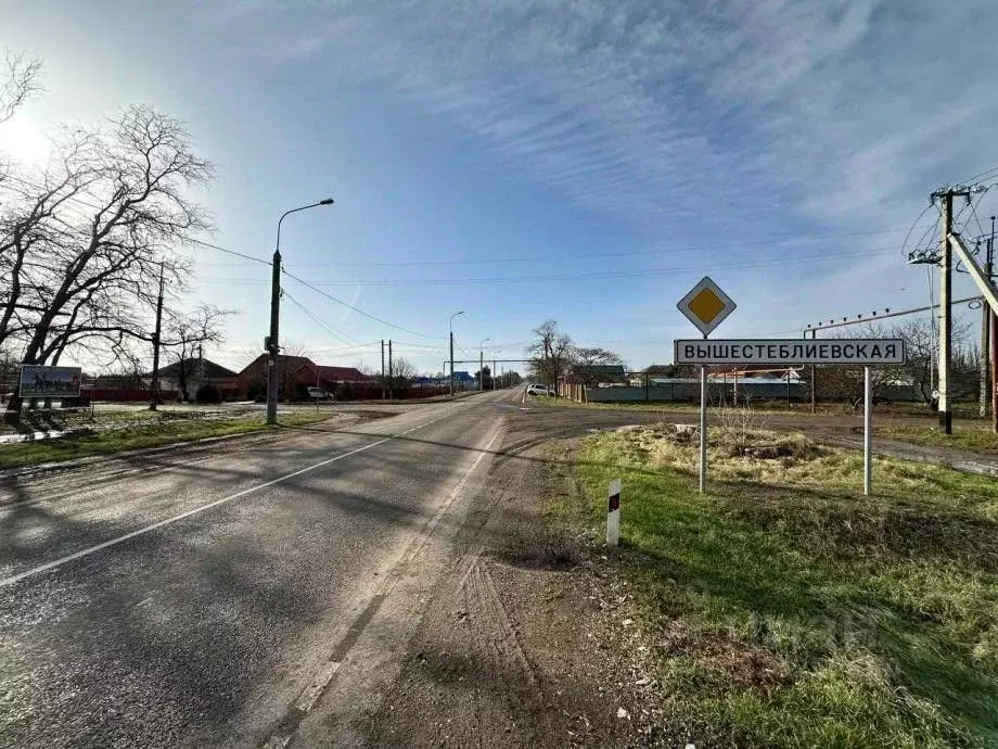 Участок в Краснодарский край, Темрюкский район, Вышестеблиевское ... - Фото 2