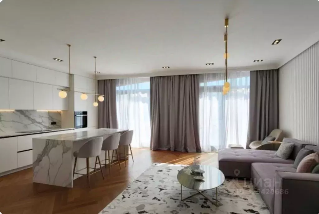 2-к кв. Санкт-Петербург ул. Эсперова, 10 (69.0 м) - Фото 1