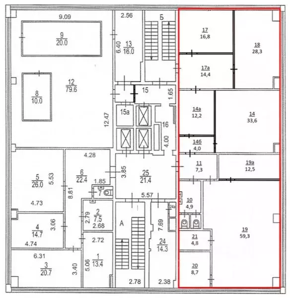 Офис в Москва Люсиновская ул., 36С1 (232 м) - Фото 1