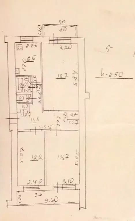 3-к кв. самарская область, самара ново-садовая ул, 27 (70.0 м) - Фото 1