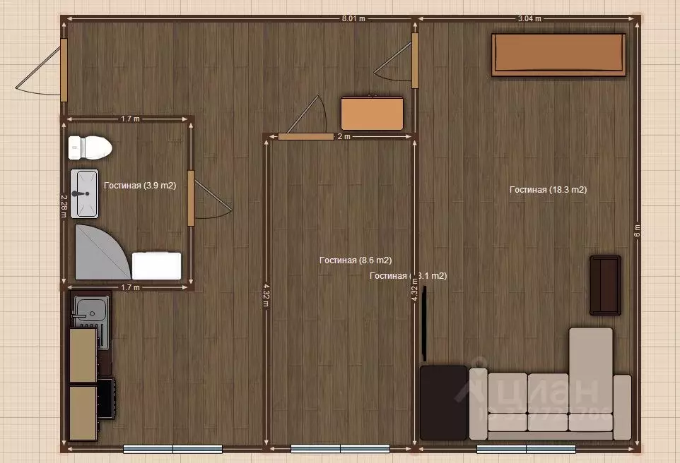 Дом в Московская область, Балашиха Ольгино мкр, ул. Третья, 16 (50 м) - Фото 1