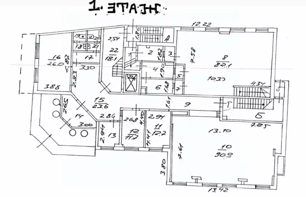 Помещение свободного назначения в Москва Дубининская ул., 45 (250 м) - Фото 1