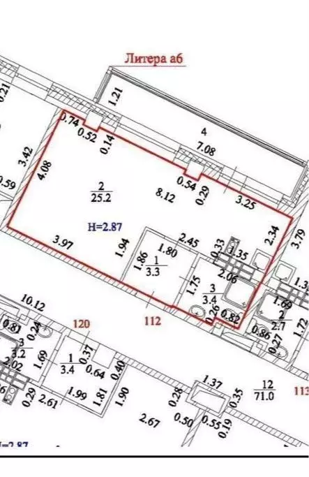 Студия Свердловская область, Екатеринбург ул. Крестинского, 35 (32.0 ... - Фото 1