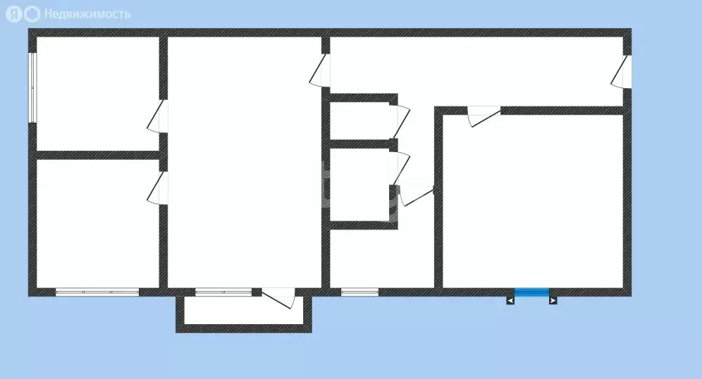 4-комнатная квартира: Иркутск, Байкальская улица, 211 (59.3 м) - Фото 1