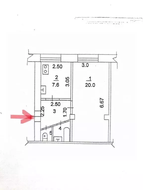 1-к кв. Татарстан, Казань Социалистическая ул., 11/14 (36.0 м) - Фото 1