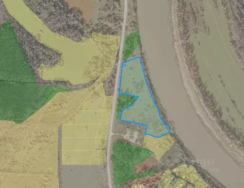 Участок в Кемеровская область, Новокузнецкий муниципальный округ  ... - Фото 1