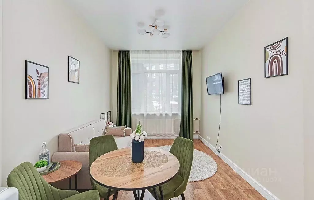 Квартира, 1 комната, 34 м - Фото 1