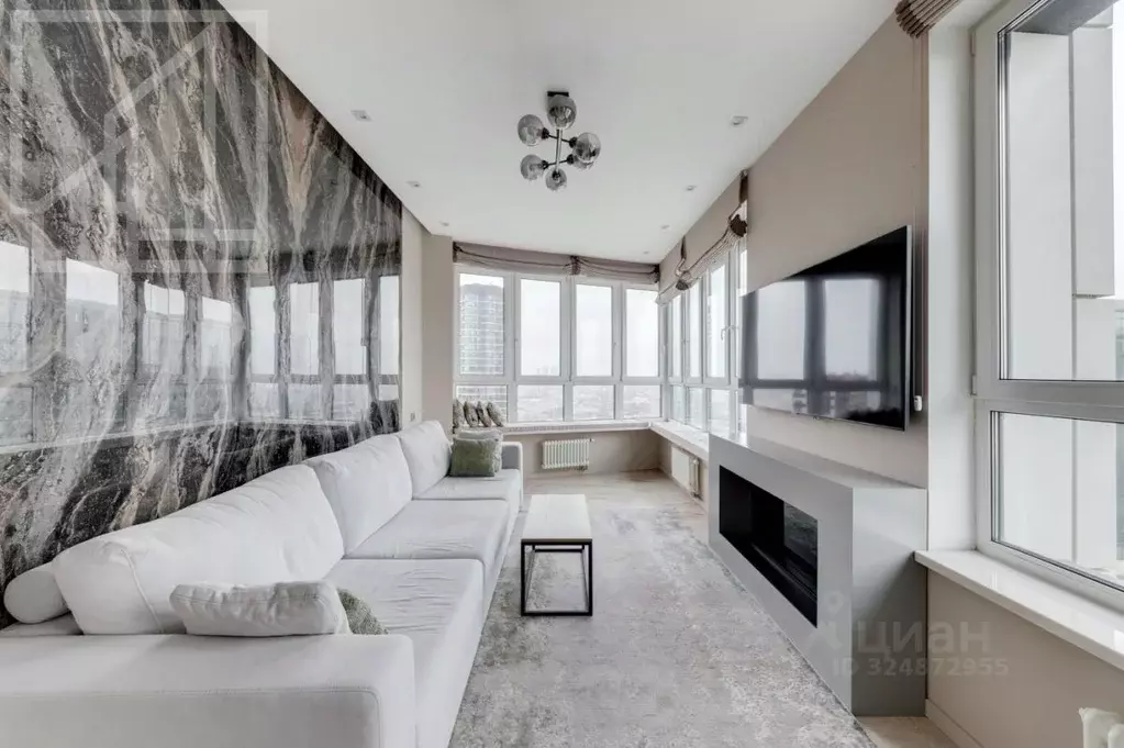 3-к кв. Москва Шелепихинская наб., 34к1 (90.0 м) - Фото 1