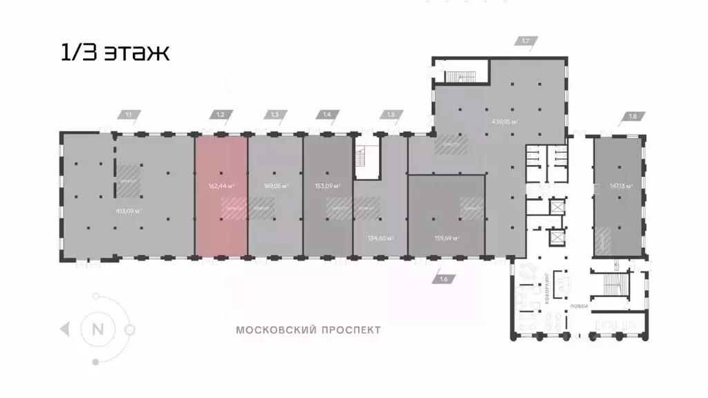 Помещение свободного назначения в Санкт-Петербург Московский просп., ... - Фото 2