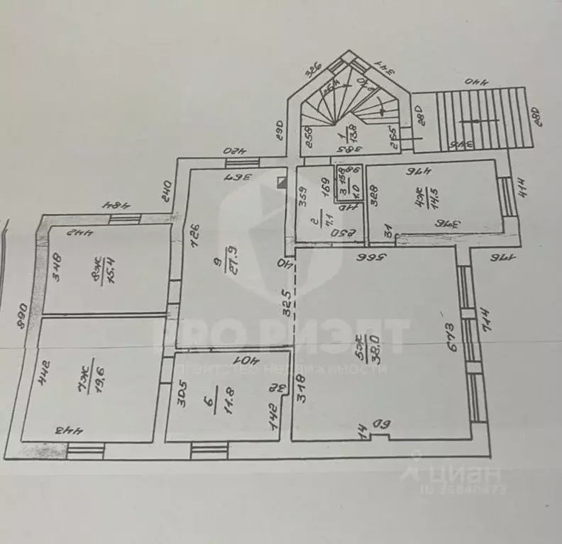 4-к кв. Калининградская область, Калининград Верхнеозерная ул., 13А ... - Фото 2