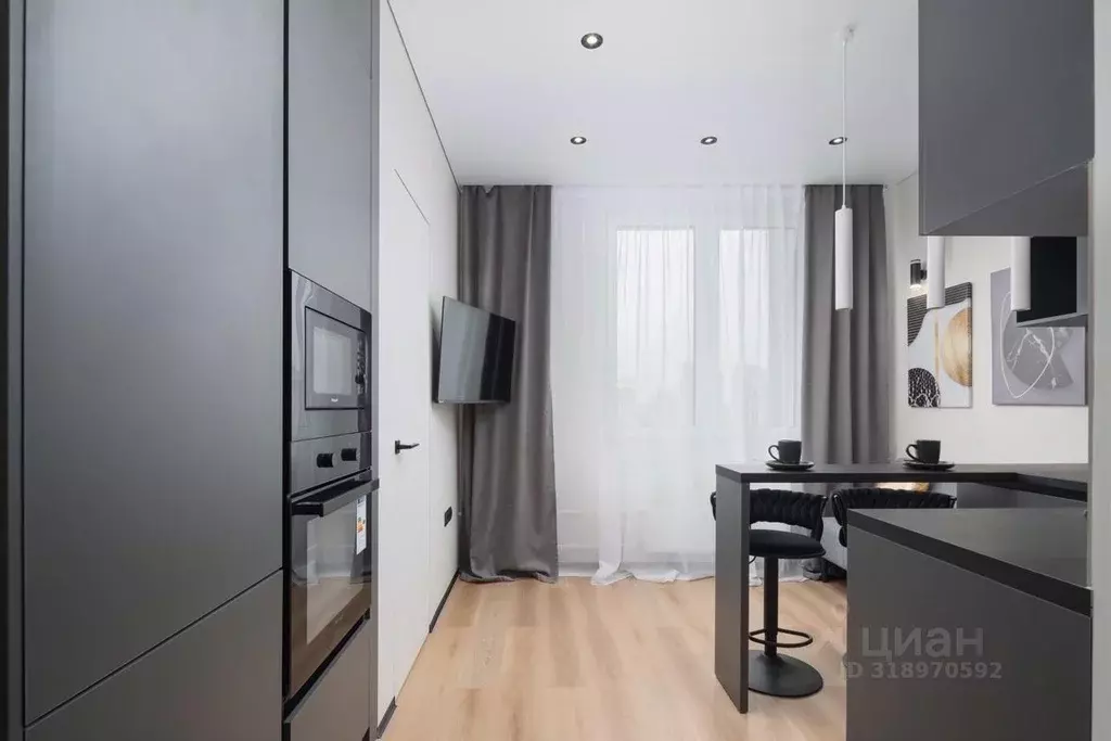 Квартира, 1 комната, 31.9 м - Фото 0