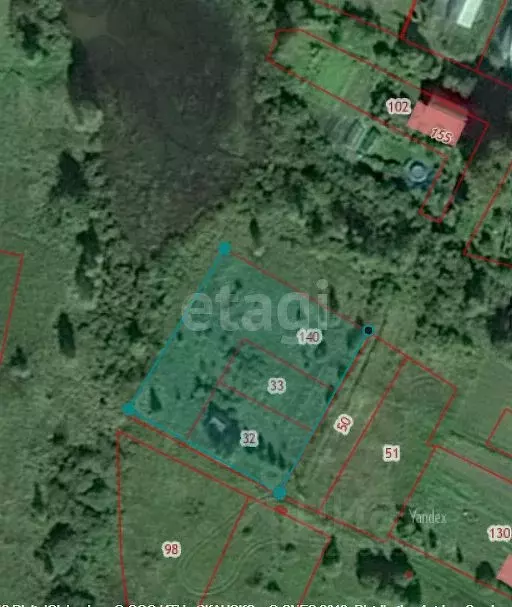 Участок в Калужская область, Село Ферзиково с/пос, д. Перерушево  ... - Фото 1