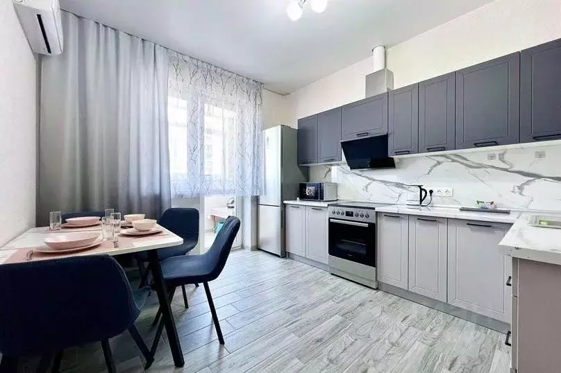 1-к кв. Краснодарский край, Краснодар Фестивальный мкр, проезд ... - Фото 2