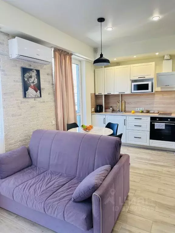 1-к кв. Краснодарский край, Сочи Мамайка мкр, ул. Волжская, 34/4 (36.0 ... - Фото 1