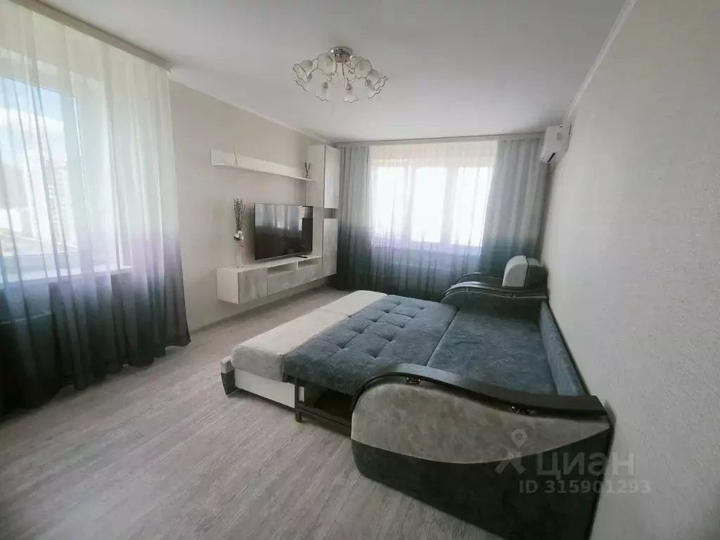 1-к кв. Краснодарский край, Новороссийск ул. Мурата Ахеджака, 17 (42.0 ... - Фото 1