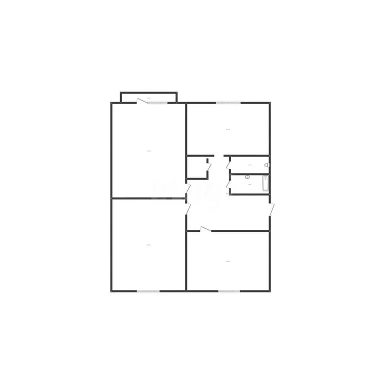 3-комнатная квартира: Ангарск, 89-й квартал, 28 (78 м) - Фото 1