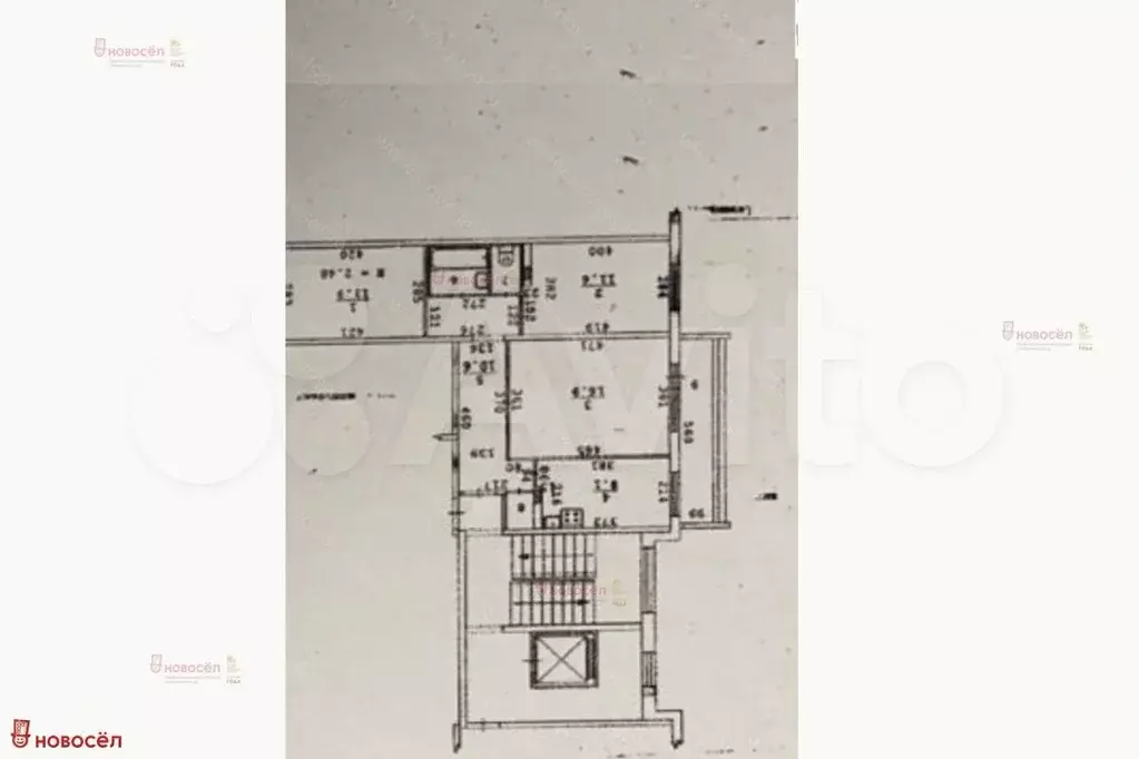 3-к. квартира, 63,7 м, 6/7 эт. - Фото 0