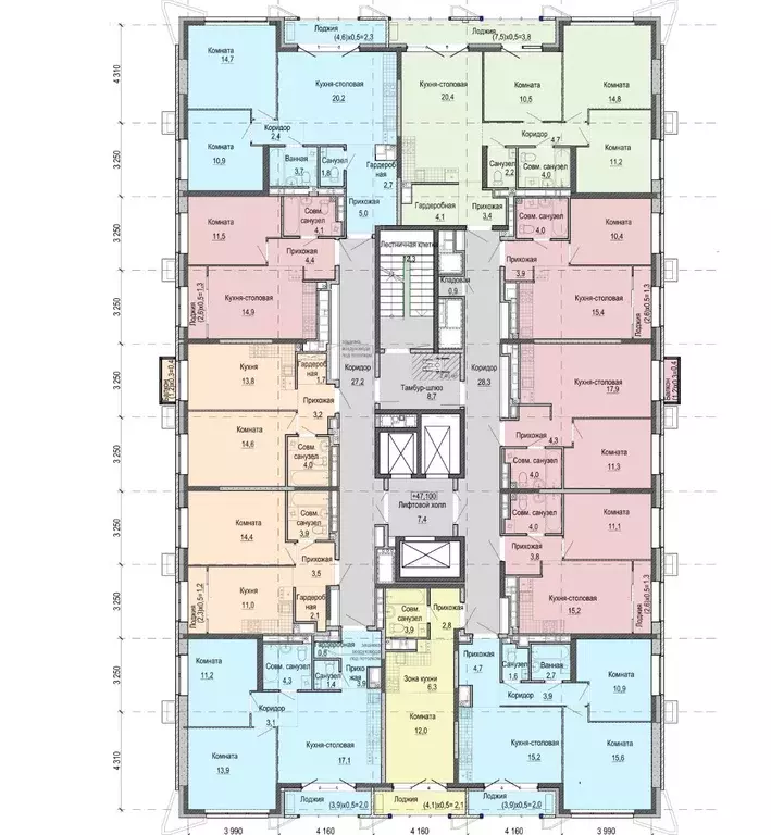 1-к кв. Удмуртия, Ижевск Ракетный жилрайон, 3-й мкр, Умные Кварталы ... - Фото 2