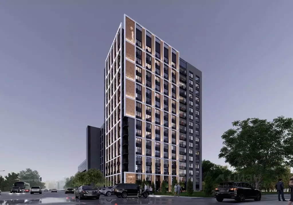 Студия Воронежская область, Воронеж просп. Труда, 113 (22.78 м) - Фото 1