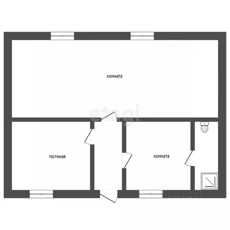 Дом в Кемеровская область, Юрга Школьная ул., 26 (40 м) - Фото 1