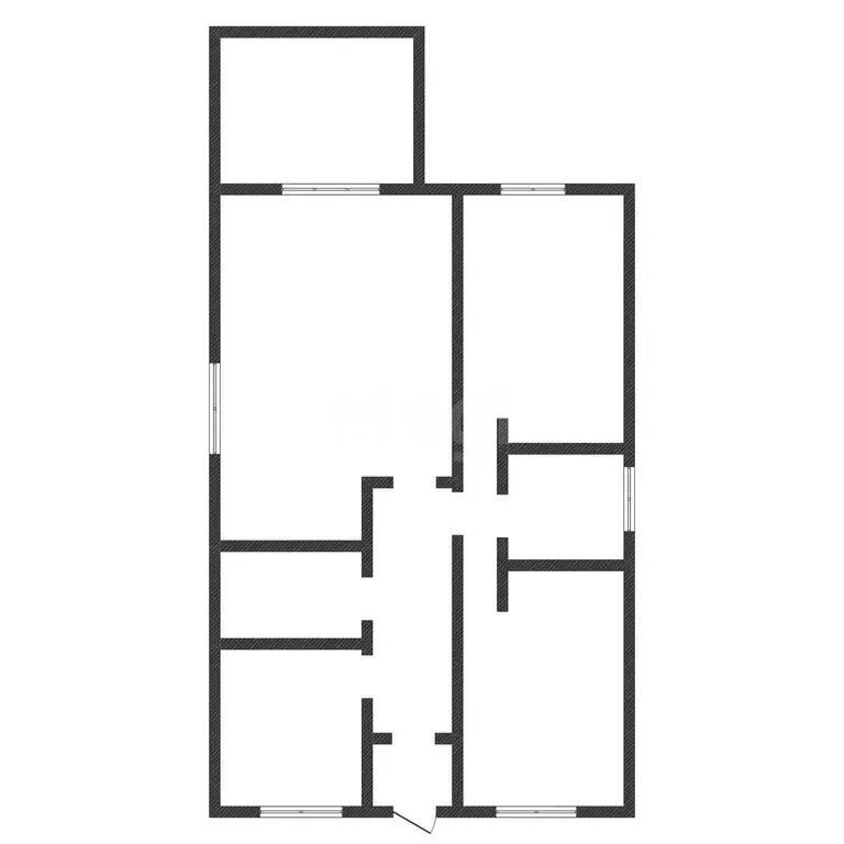 Дом в село Новая Усмань, улица Воеводы Собакина (117 м) - Фото 1