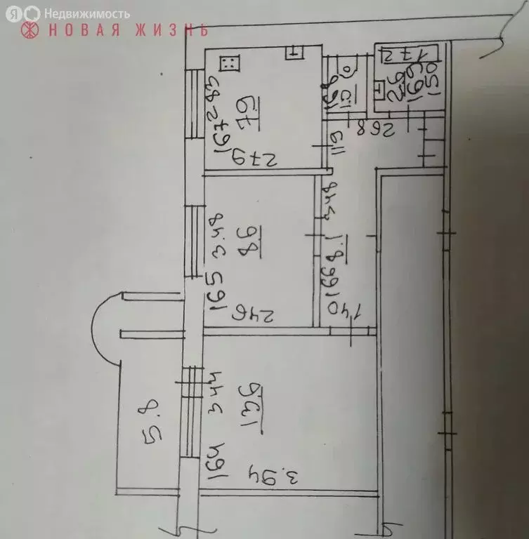 2-комнатная квартира: Самара, Владимирская улица, 37 (44 м) - Фото 1