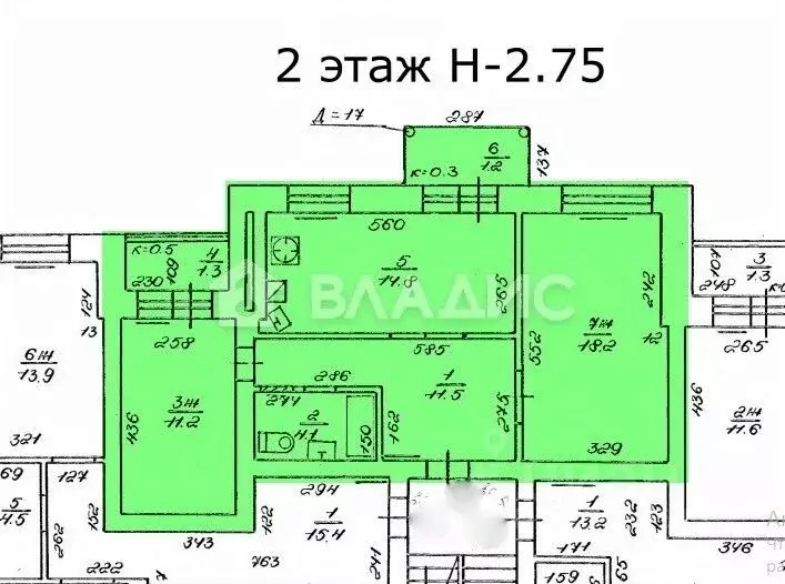 2-к кв. Калининградская область, Калининград ул. Сержанта Мишина, 3 ... - Фото 2