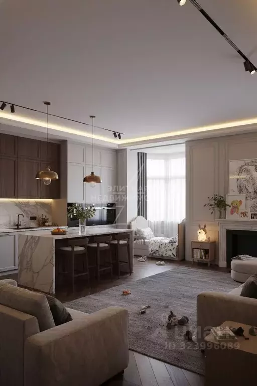 3-к кв. Санкт-Петербург ш. Революции, 3к2 (99.5 м) - Фото 0