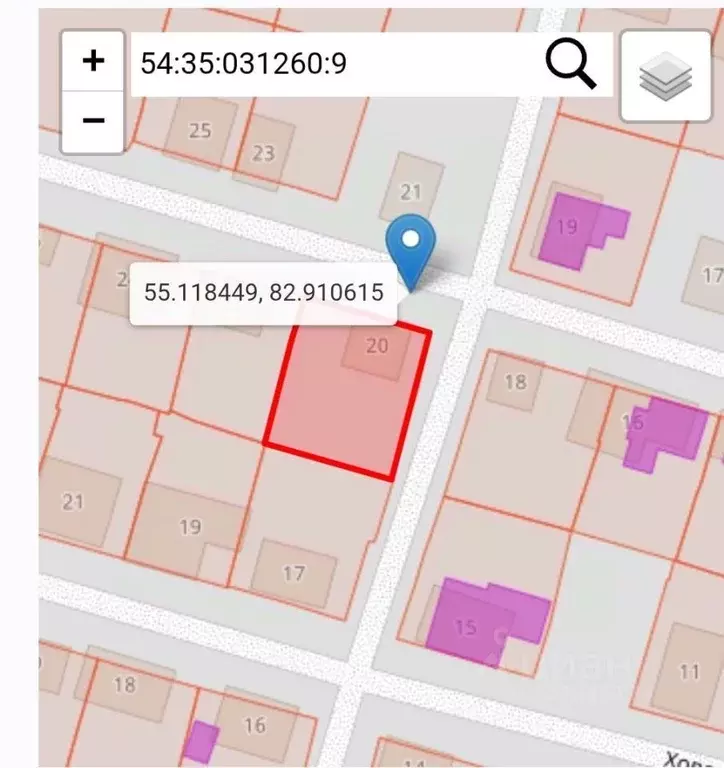 Участок в Новосибирская область, Новосибирск ул. Аносова, 20 (5.82 ... - Фото 2