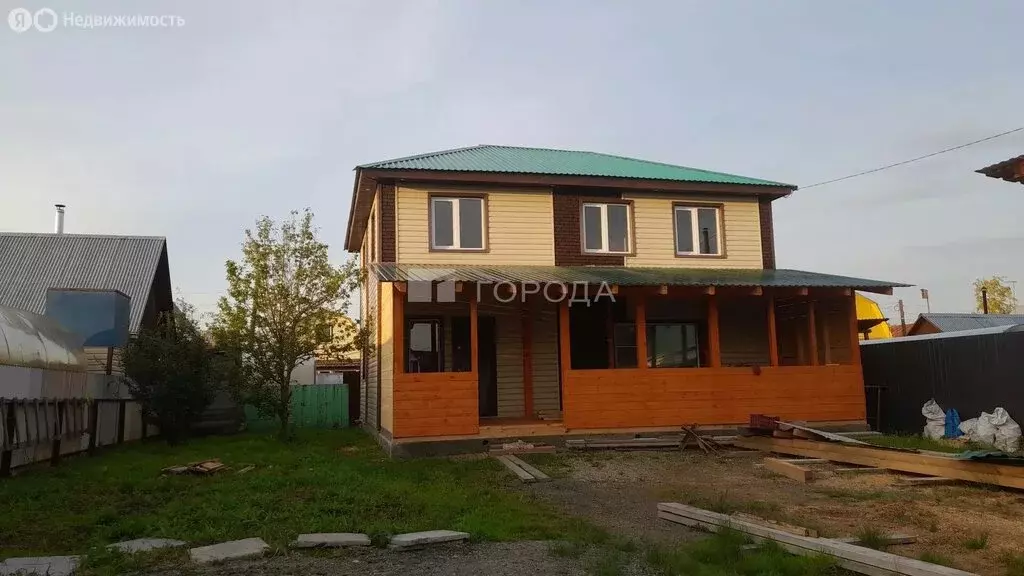 Дом в Криводановский сельсовет, НСТ Ивушка, Малиновая улица (137.6 м) - Фото 1