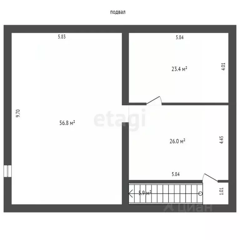 Дом в Крым, Евпатория Спутник-2 мкр, ул. Южная, 3 (376 м) - Фото 1