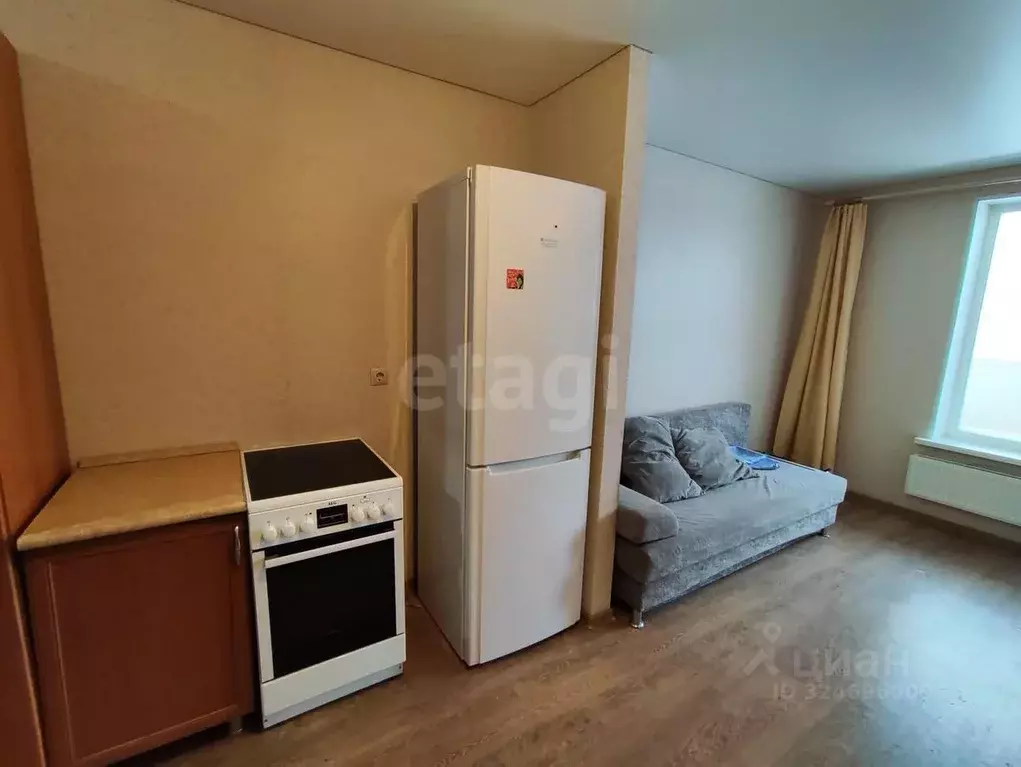 Студия Тюменская область, Тюмень ул. Вадима Бованенко, 3 (22.5 м) - Фото 2