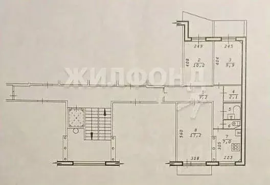 3-к кв. Новосибирская область, Новосибирск ул. Связистов, 139 (64.1 м) - Фото 0