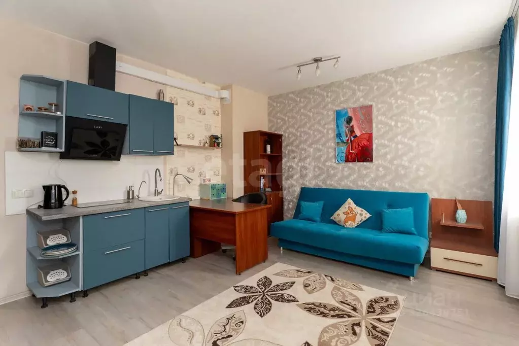 Студия Новосибирская область, Новосибирск ул. Олеко Дундича, 1/3 (27.1 ... - Фото 1