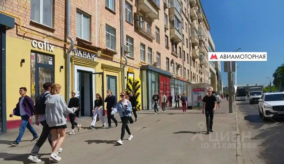 Торговая площадь в Москва Красноказарменная ул., 23 (18 м) - Фото 0