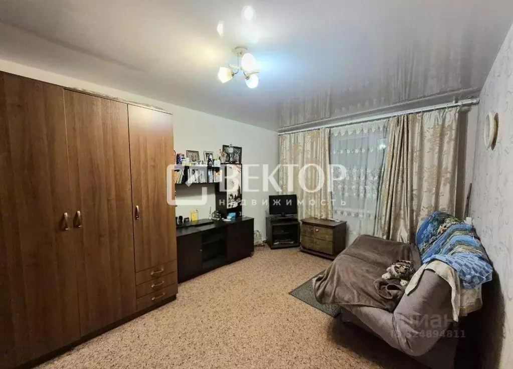 1-к кв. Ивановская область, Иваново просп. Строителей, 68 (33.4 м) - Фото 1