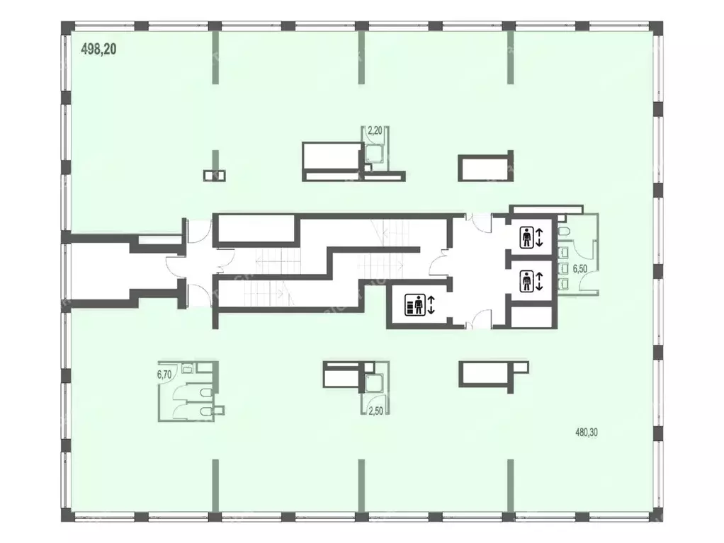 Офис в Москва Афи Парк Воронцовский жилой комплекс, 2 (498 м) - Фото 2