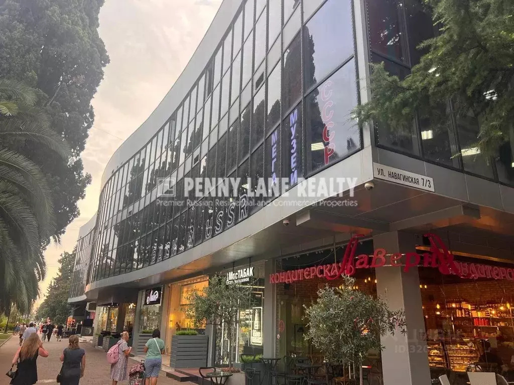 Торговая площадь в Краснодарский край, Сочи Центральный мкр, ул. ... - Фото 1