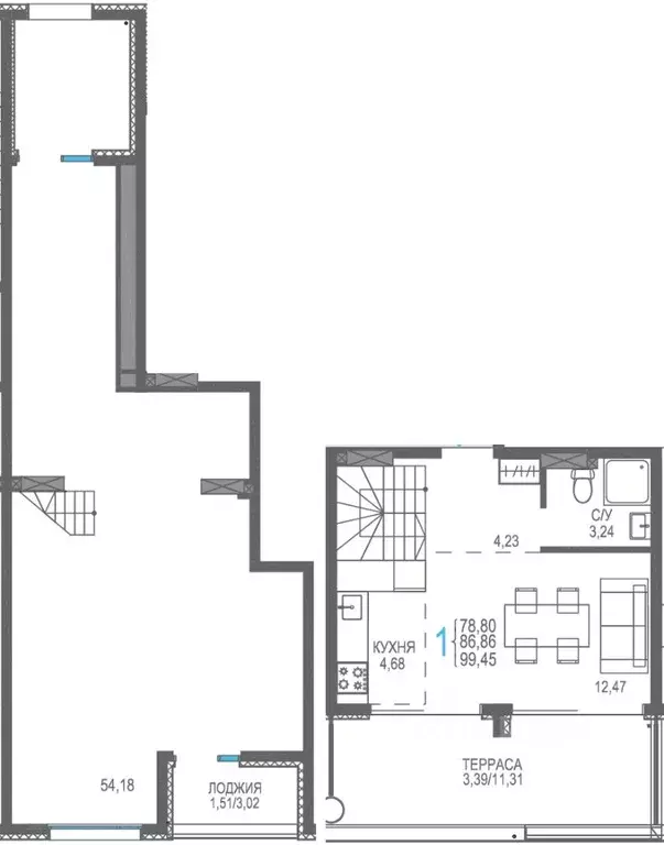 Студия Крым, Сакский район, Лесновское с/пос, с. Прибрежное ул. ... - Фото 1