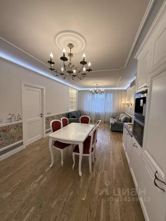 3-к кв. Москва Нагатинская наб., 10к3 (95.2 м) - Фото 2