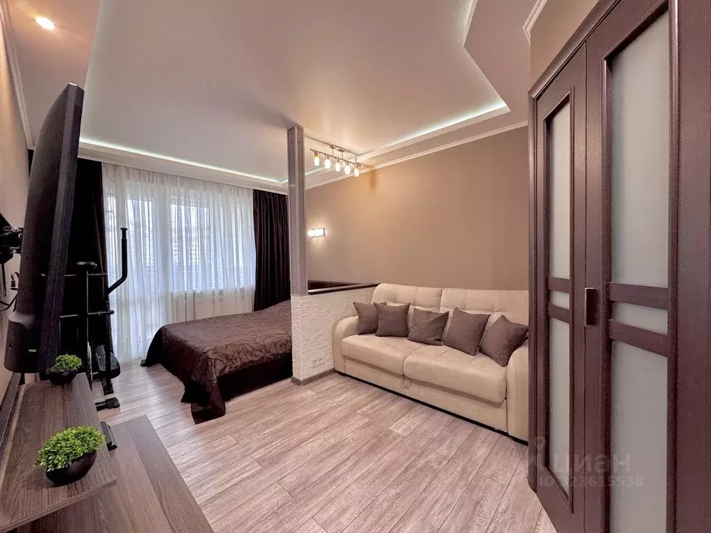 1-к кв. Краснодарский край, Краснодар Имени Петра Метальникова мкр, ... - Фото 0