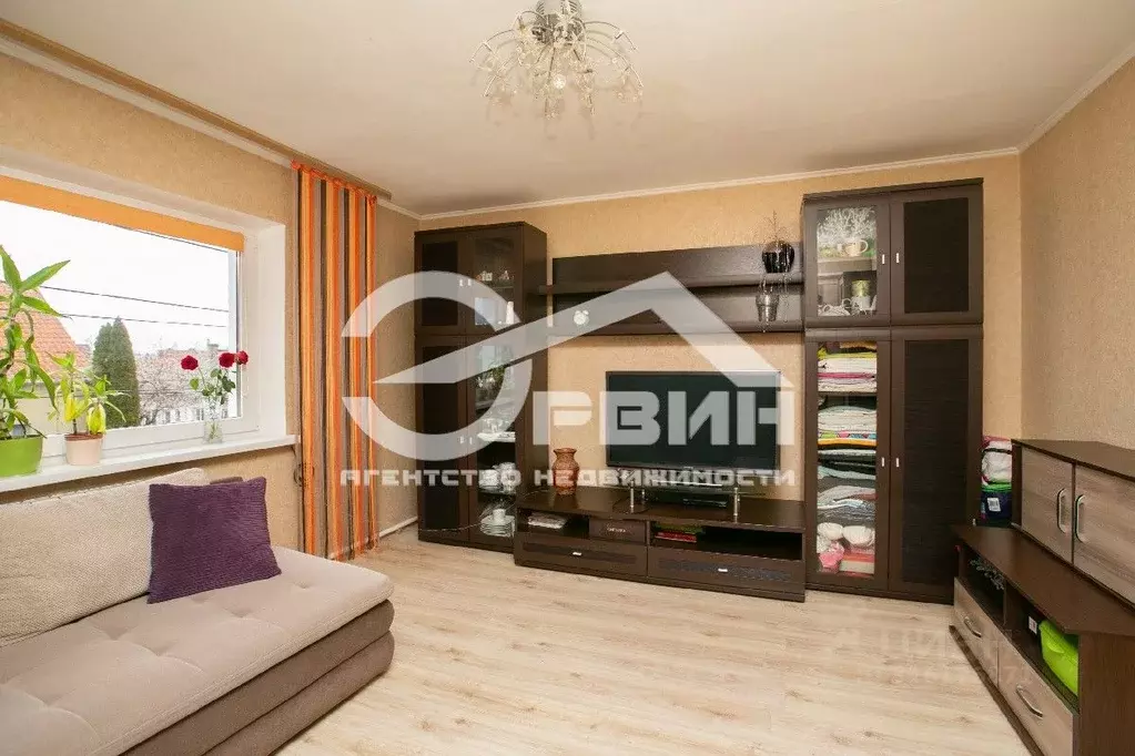 2-к кв. Калининградская область, Калининград Муромская ул., 38 (50.0 ... - Фото 1
