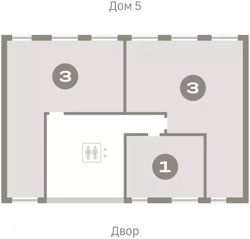 3-комнатная квартира: Екатеринбург, жилой комплекс Брусника в ... - Фото 1
