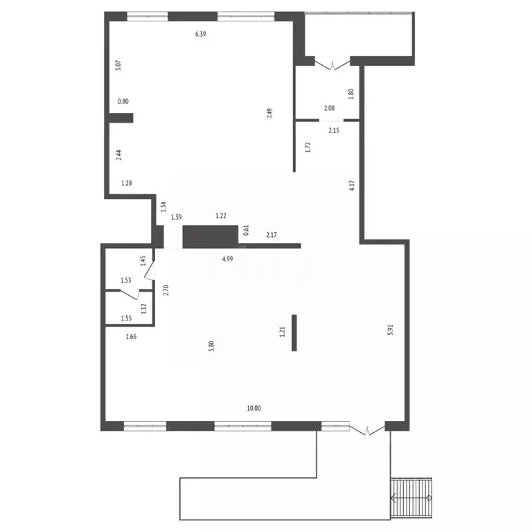 Торговая площадь в Красноярский край, Красноярск просп. 60 лет ... - Фото 1