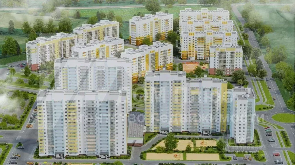 2-к кв. Вологодская область, Вологда ул. Ломоносова, 4 (52.2 м) - Фото 1