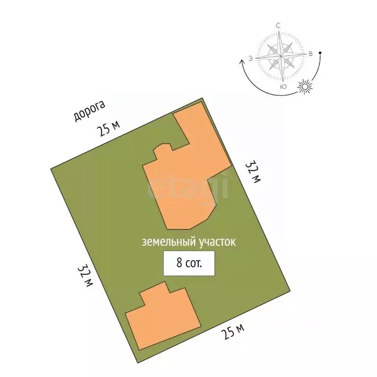 Участок в Крым, Феодосия муниципальный округ, Приморский пгт ул. ... - Фото 2