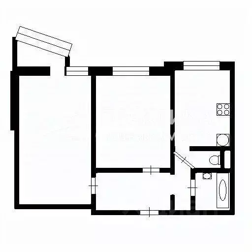 2-к кв. Москва Покровская ул., 33/23 (54.0 м) - Фото 2